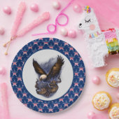 Amerikaanse trots papieren borden bordje (Feest)