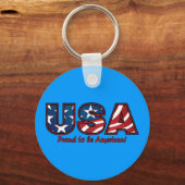Amerikaanse trots sleutelhanger (Voorkant)
