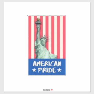 Amerikaanse trots sticker