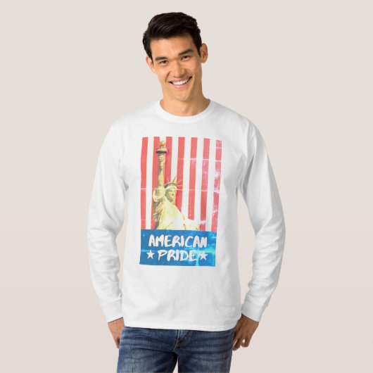 Amerikaanse trots t-shirt (Voorkant volledig)