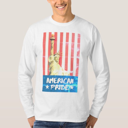 Amerikaanse trots t-shirt (Voorkant)