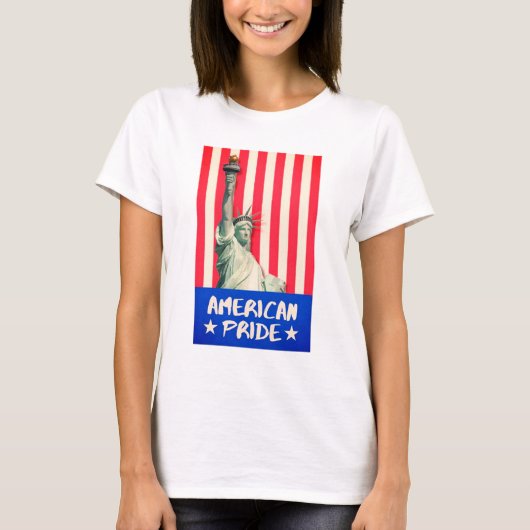 Amerikaanse trots t-shirt (Voorkant)