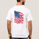 Amerikaanse trots t-shirt (Achterkant)