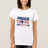 Amerikaanse trots t-shirt (Voorkant)