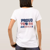 Amerikaanse trots t-shirt (Achterkant)