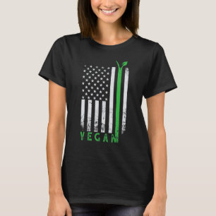 Amerikaanse trots USA-vlag dierenrechten activist  T-shirt