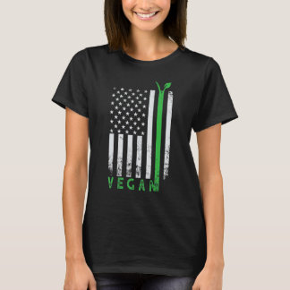 Amerikaanse trots USA-vlag dierenrechten activist  T-shirt