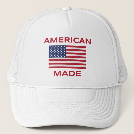 Amerikaanse trucker hoed pet (Voorkant)