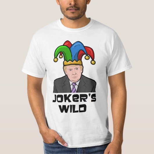 Amerikaanse Trump Card T-shirt (Voorkant)
