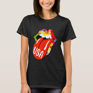 Amerikaanse tv - tv - tv - tv - tv op 4 juli t-shirt