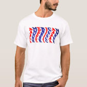 Amerikaanse typografie t-shirt (Voorkant)