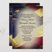  Amerikaanse uitnodiging tot het uitzenden van vla (Voorkant / Achterkant)