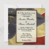  Amerikaanse uitnodigingen over het huwelijk met v (Voorkant)