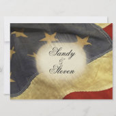 Amerikaanse uitnodigingen over het huwelijk met v (Achterkant)