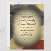  Amerikaanse uitnodigingen over het huwelijk met v (Voorkant)