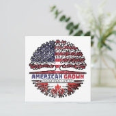 Amerikaanse US Verenigde Staten United States Tree Kaart (Staand voorkant)