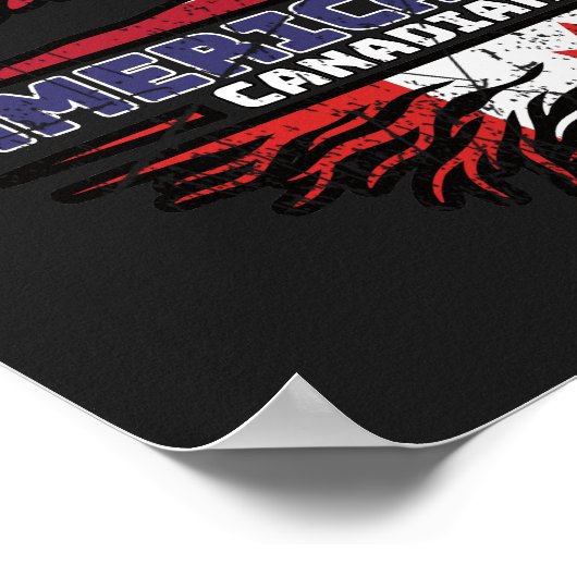 Amerikaanse US Verenigde Staten United States Tree Poster (Hoek)