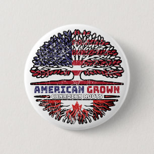 Amerikaanse US Verenigde Staten United States Tree Ronde Button 5,7 Cm