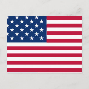 Amerikaanse USA Vlag Pride Design Feestdagenkaart