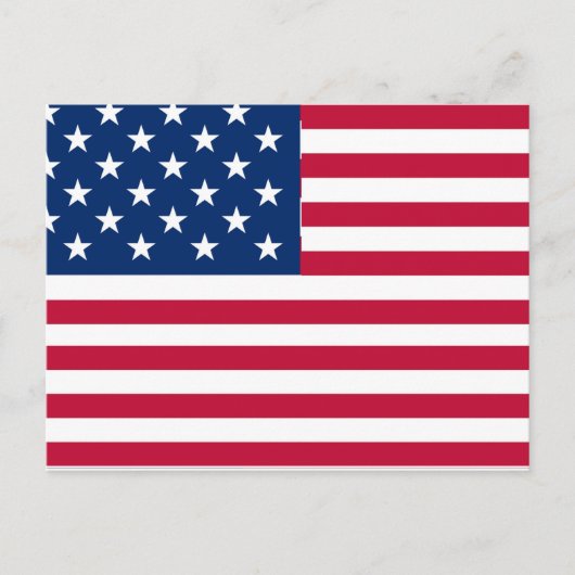 Amerikaanse USA Vlag Pride Design Feestdagenkaart (Voorkant)