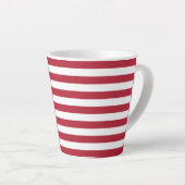 Amerikaanse USA Vlag Pride Design Latte Mok (Rechterhoek)