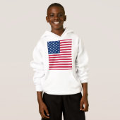 Amerikaanse USA Vlag Trots Design (Voorkant volledig)