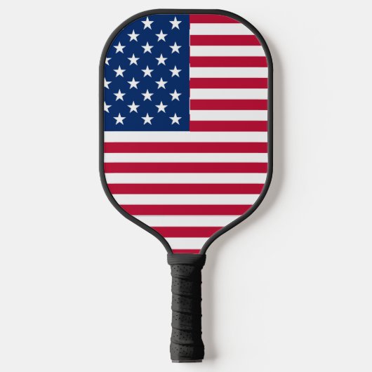 Amerikaanse USA Vlag Trots Design Pickleball Paddle (Voorkant)