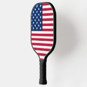 Amerikaanse USA Vlag Trots Design Pickleball Paddle (Links)