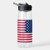 Amerikaanse USA Vlag Trots Design Waterfles (Rechts)