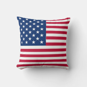 Amerikaanse USA Vlag Trots Ontwerp Kussen