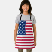 Amerikaanse USA Vlag Trots Ontwerp Schort (Insitu)