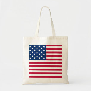 Amerikaanse USA Vlag Trots Ontwerp Tote Bag