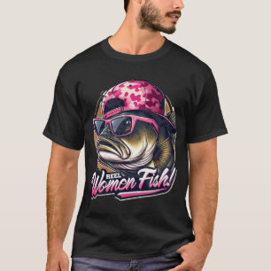 Amerikaanse USA Vlag Vissenstok T-shirt