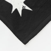 Amerikaanse vader 4th van juli voetzoeker onafhank fleece deken (Hoek)