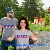 Amerikaanse vader t-shirt