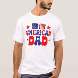 Amerikaanse vader t-shirt