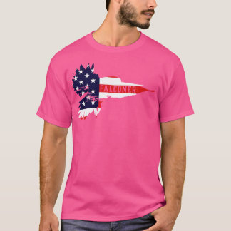 Amerikaanse valkenier t-shirt