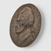 Amerikaanse valuta met Aged Nickel Grote Klok (Hoek)