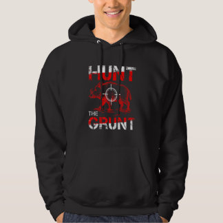 Amerikaanse Varkensjager voor Hunt the Grunt Hoodie