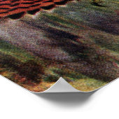 Amerikaanse vaten op een muur poster (Hoek)