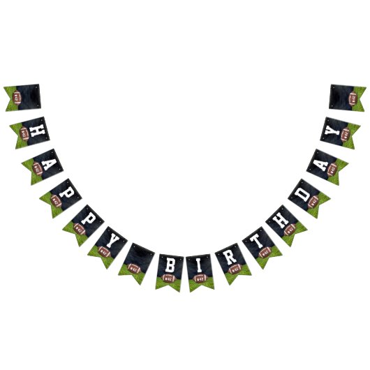 Amerikaanse veldteam nummer van Football Happy Bir Vlaggetjes (Alle)