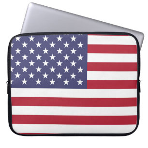 Amerikaanse Verenigde Staten USA Vlag Laptop Hoes