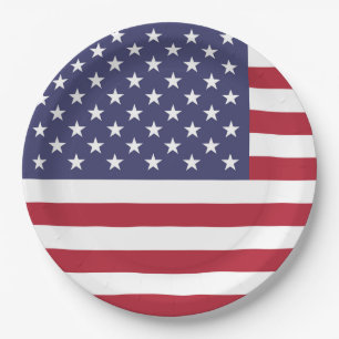 Amerikaanse Verenigde Staten USA Vlag Papieren Bor Bordje