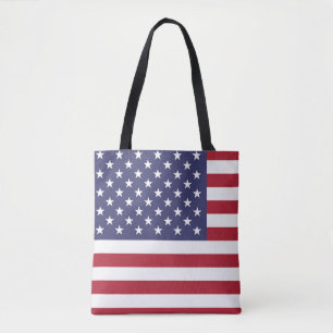 Amerikaanse Verenigde Staten USA Vlag Tote Bag