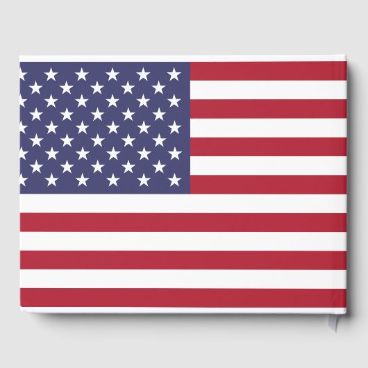 Amerikaanse Verenigde Staten Vlag Gastboek Gastenboek (Achterkant)