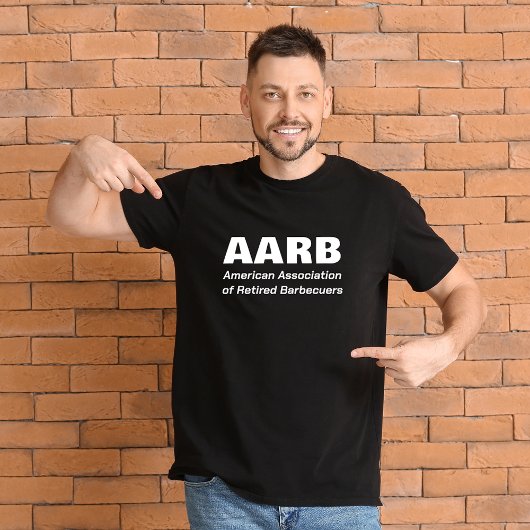 Amerikaanse Vereniging van Gepensioneerde Barbecue T-shirt