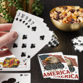 Amerikaanse verjaardagskaarten pokerkaarten (Insitu)