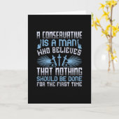 Amerikaanse verkiezingen - een conservatief is een kaart (Gele Bloem)