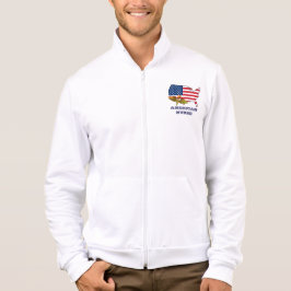 Amerikaanse verpleegster. patriottisch t-shirt