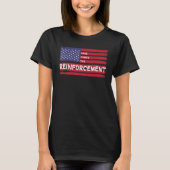 Amerikaanse versterking t-shirt (Voorkant)